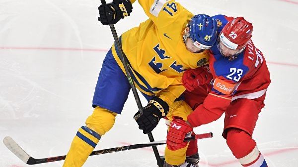 <br />
Сборная Швеции разгромила команду Норвегии в матче чемпионата мира<br />
