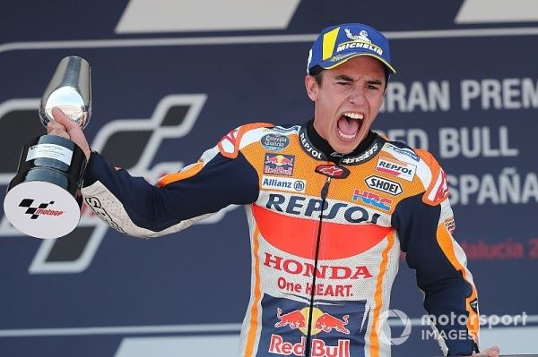 Маркес стал победителем гонки MotoGP в Хересе