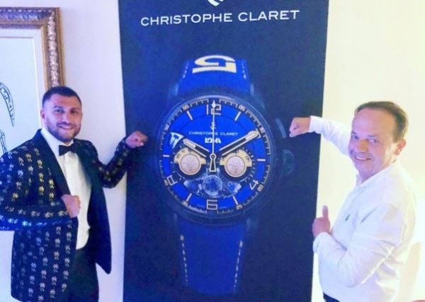 <br />
                    Василий Ломаченко презентовал уникальную модель часов от Christophe Claret                                    